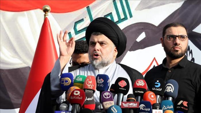 Muqtada al-Sadr, pictured here during a rally in Baghdad in June 2016